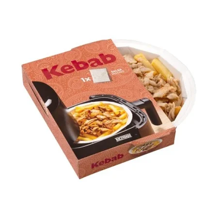 La gente está haciendo cola en Mercadona para llevarse el plato preparado que está arrasando 1 Merca2.es Una combinación que no falla: patatas fritas, carne de kebab y salsa