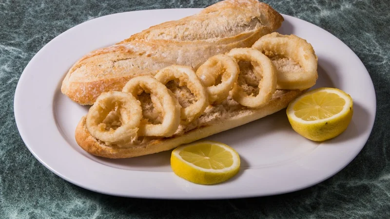 La esencia del bocadillo de calamares