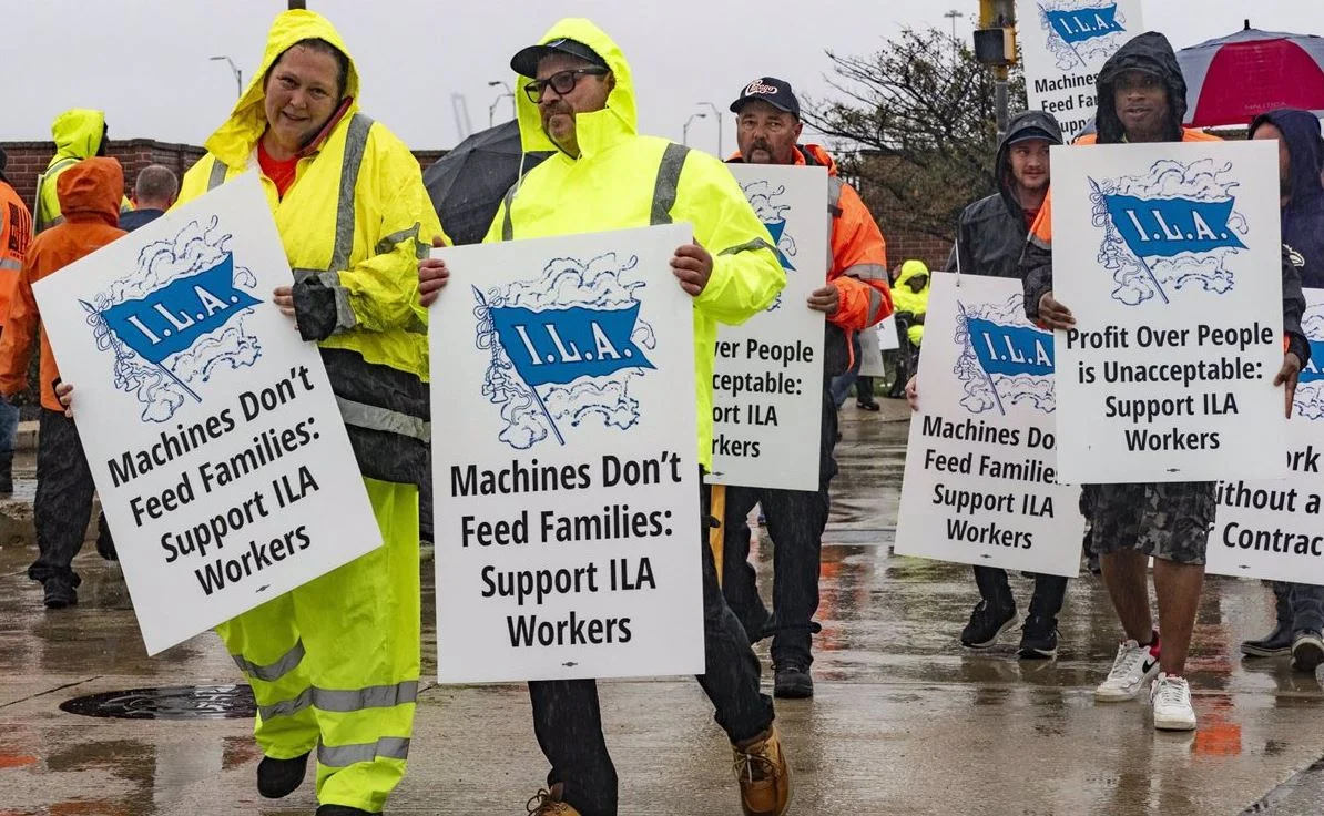 Se suspende la huelga de trabajadores portuarios en Estados Unidos tras extender el acuerdo
