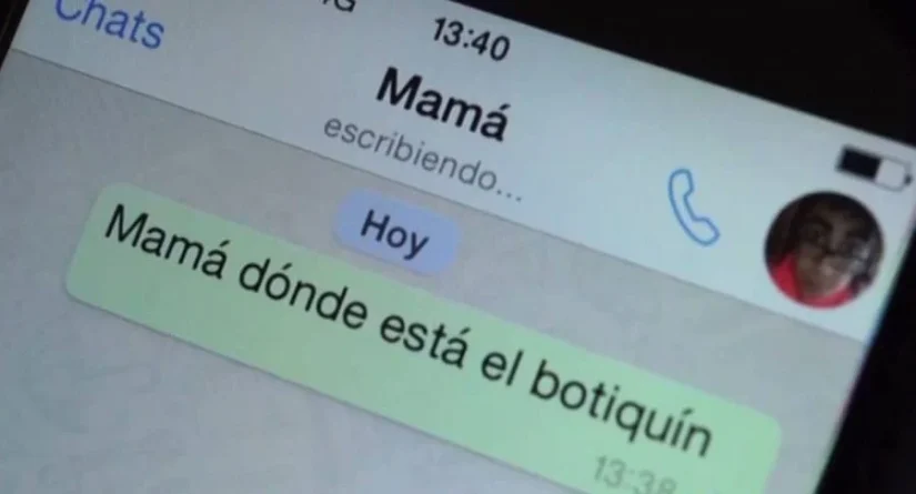 WhatsApp escribiendo