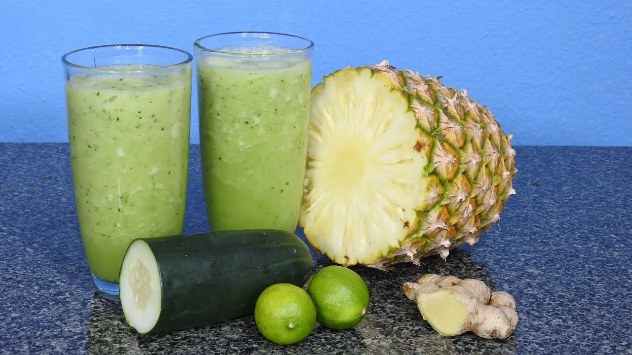5 zumos verdes efectivos para adelgazar y quemar grasa rápidamente antes de diciembre
