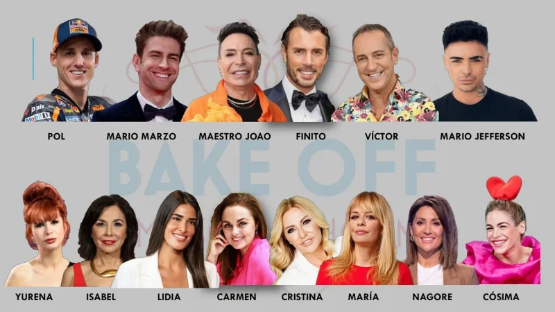 Concursantes Bake Off 2024 Merca2.es