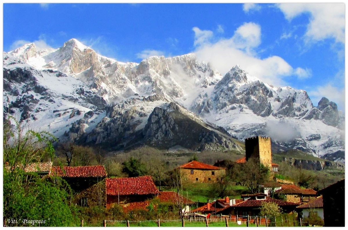 En el norte de España está un pueblo de película sacado de Heidi