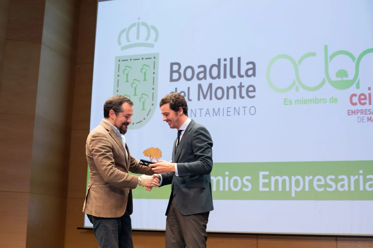 El farmacéutico Miguel Ángel Arias ensalza el ecosistema emprendedor de Boadilla