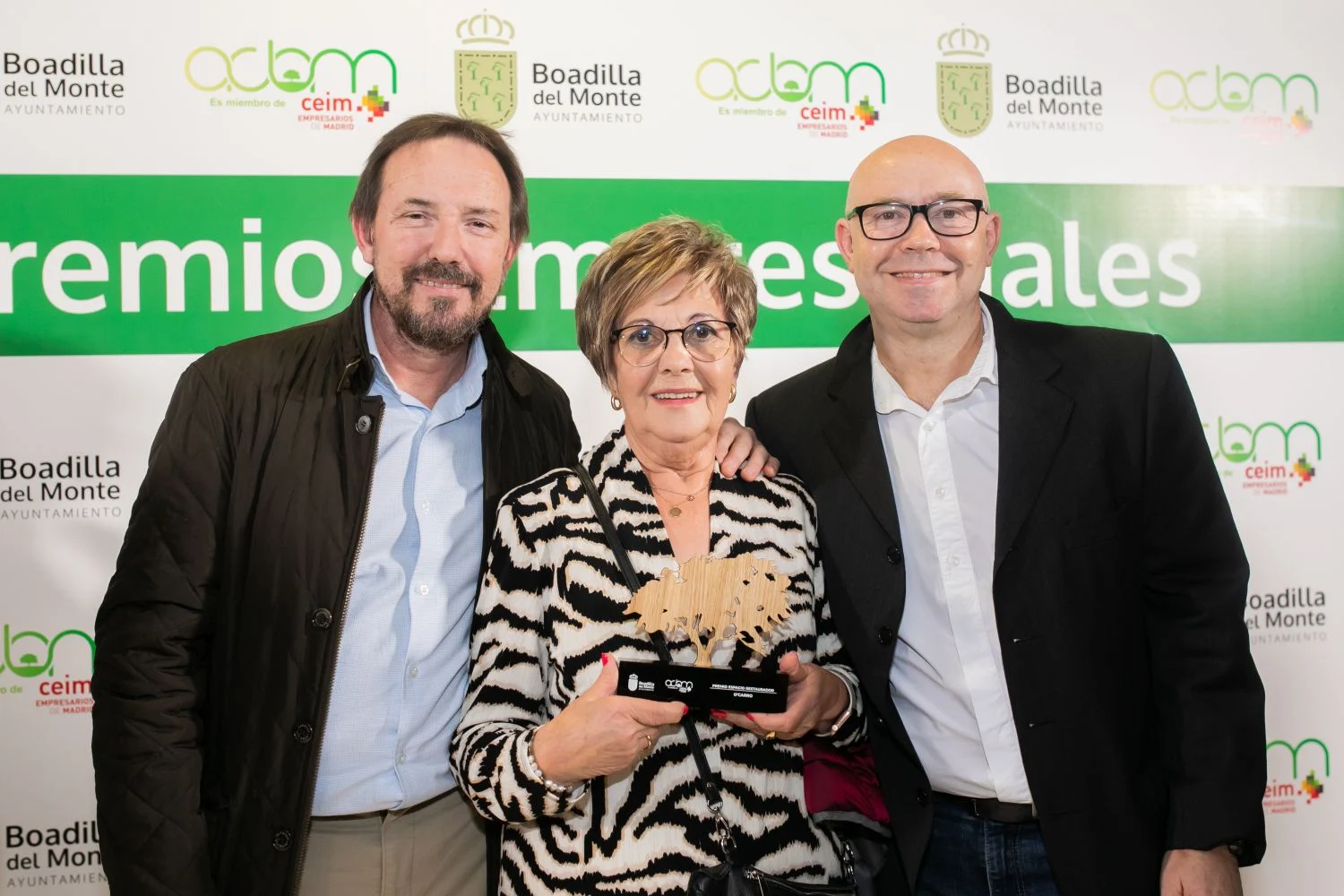 Los fundadores de O’Carro reciben el Premio Espacio al Restaurador en Boadilla del Monte