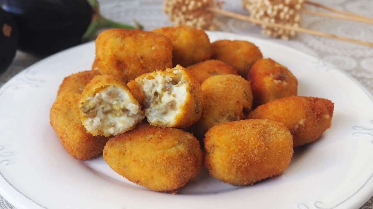 Receta fácil de croquetas de berenjena: crujientes, deliciosas y saludables