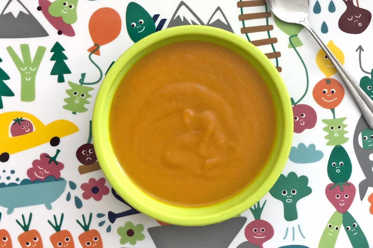 Receta fácil y deliciosa de puré de calabaza y zanahoria