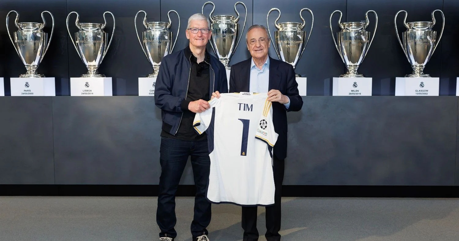 Cómo Apple ha conquistado al Real Madrid con una idea que va a cambiar el fútbol para siempre