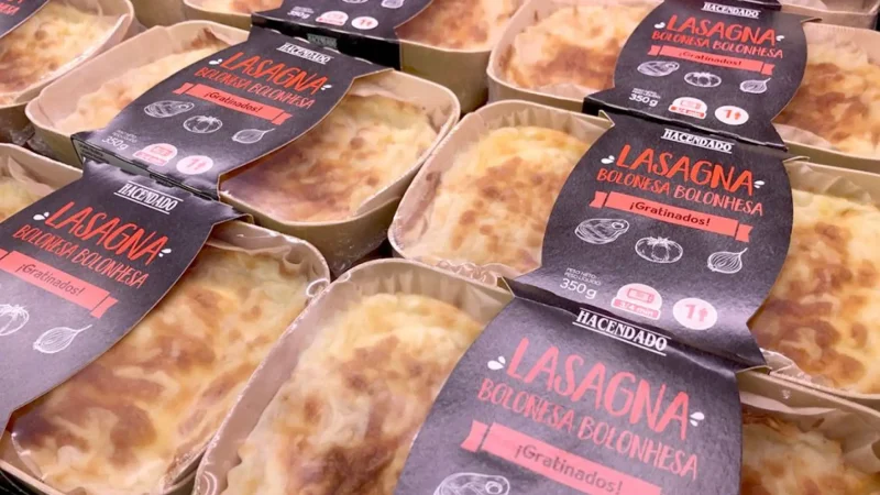 Hacendado eleva el placer de sus platos preparados con su lasaña boloñesa 