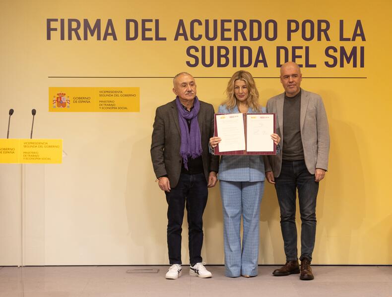 El Comité de Expertos para aumentar el SMI vuelve a reunirse