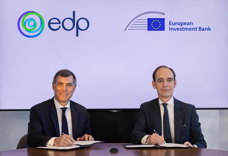EDP y BEI: Acuerdo de préstamos por 700 millones para impulsar las energías renovables y modernizar las redes en España y Portugal