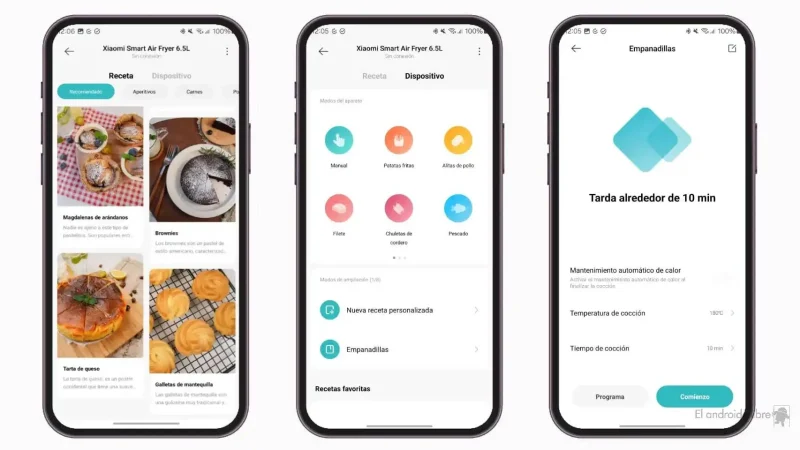 Cómo saber si una freidora de aire recopila datos 