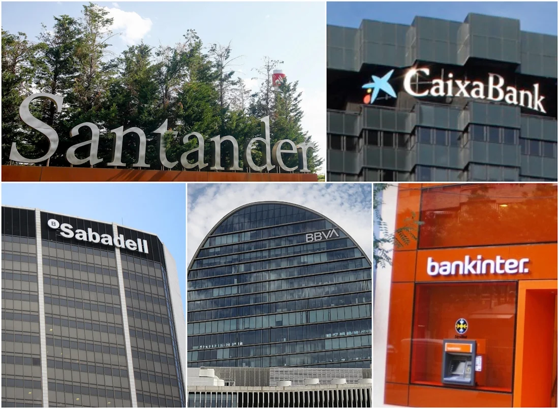 BBVA, CaixaBank y Bankinter sufren en picado las decisiones de Trump