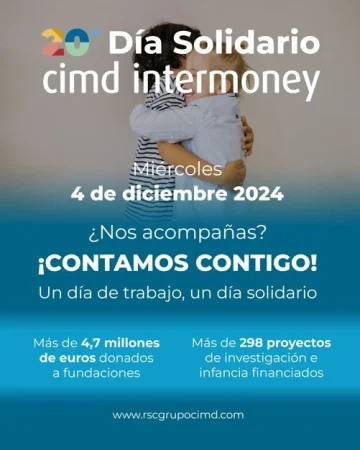 El Grupo CIMD Intermoney celebra su 20º Día Solidario el 4 de diciembre 1 Merca2.es CIMD Intermoney Merca2.es