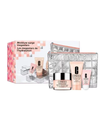 Estuche de regalo Navidad Crema Hidratante Moisture Surge 100H + 3 regalos Clinique