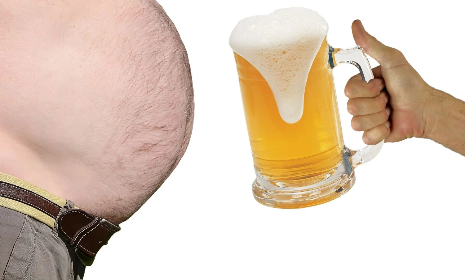 La «tripa cervecera» es mentira y lo explica una farmacéutica
