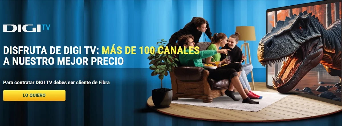 Digi estrena su servicio TV en España a solo 7 euros al mes