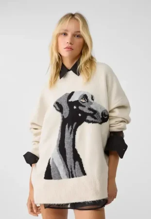 Dale uso a tus pantalones de vestir y tejanos con estos 5 jerséis de punto de Stradivarius 3 Merca2.es Stradivarius animal