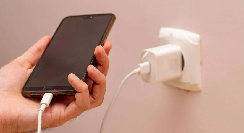 Teléfono cargador