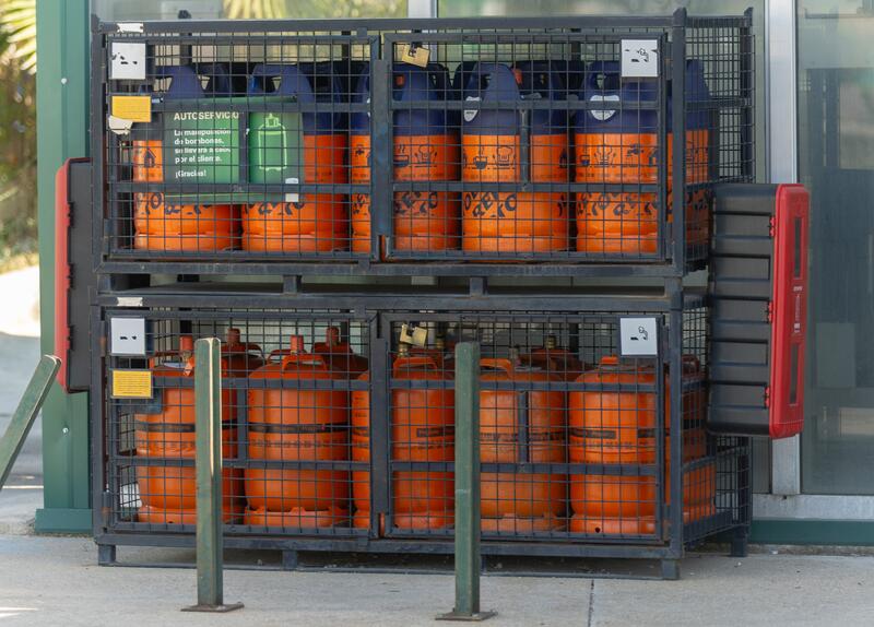 La bombona de butano sube un 0,18% desde este martes, alcanzando los 16,64 euros
