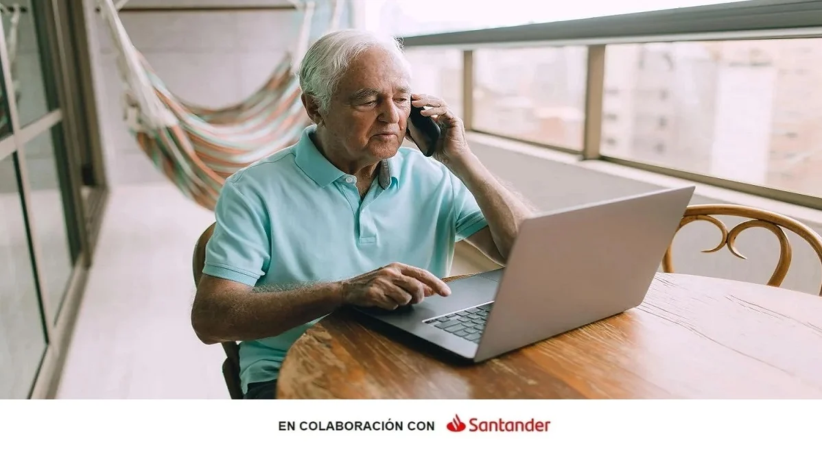 Banco Santander refuerza su apoyo al colectivo senior con diversas iniciativas para minimizar las barreras digitales