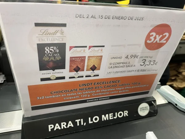 Sánchez Romero le tiende la mano a Lindt para vender el stock restante de Navidad 2 Merca2.es IMG 6257 Merca2.es