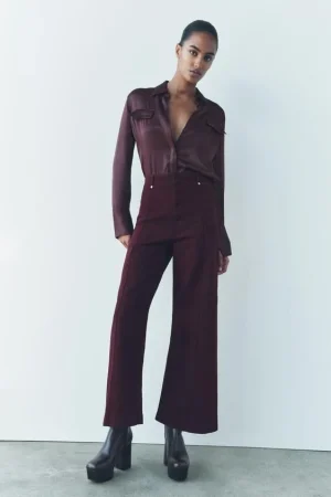 Jeans ZW Collection Wide Leg de Zara: la tendencia perfecta al mejor precio