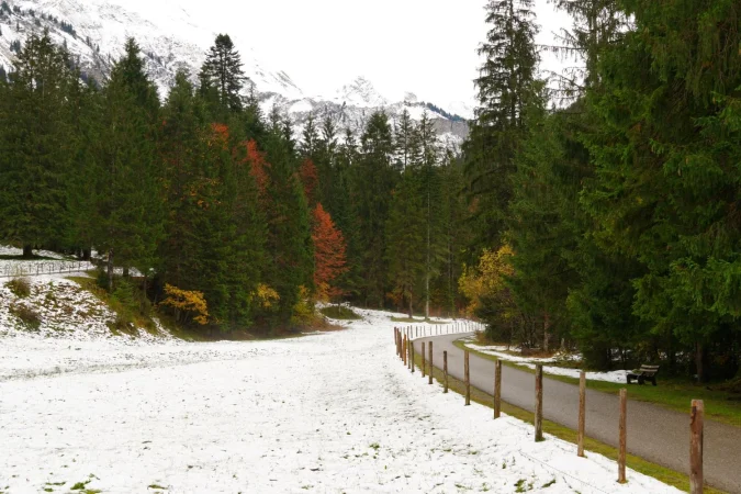 Una situación climática complicada con mucha nieve y frío