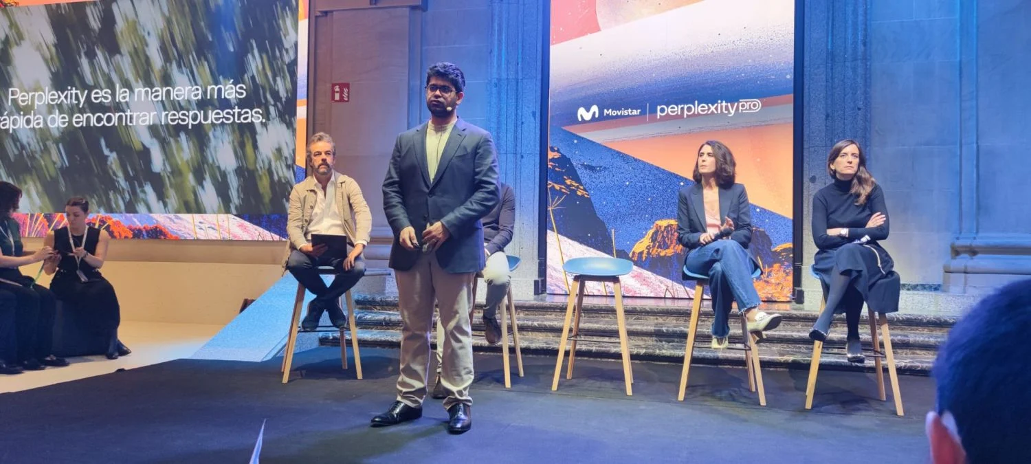 Telefónica compite con Google y ofrece gratis el buscador con IA Perplexity Pro