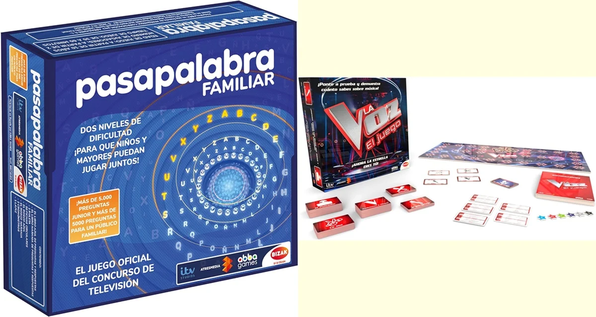 Reacción en cadena, La Voz, Pasapalabra… No te pierdas los juegos de mesa de Amazon de tus programas favoritos