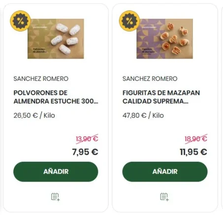 Sánchez Romero le tiende la mano a Lindt para vender el stock restante de Navidad 3 Merca2.es descuentos productos navidenos Merca2.es
