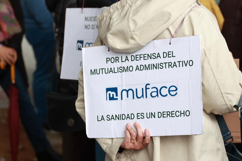 Los funcionarios mutualistas comienzan hoy las movilizaciones por Muface, que se extenderán hasta marzo