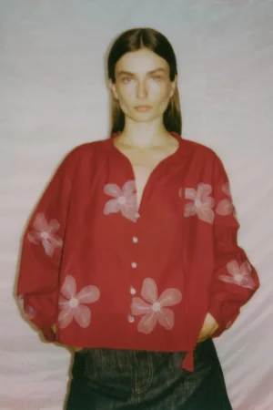 BLUSA BORDADOS FLOR
