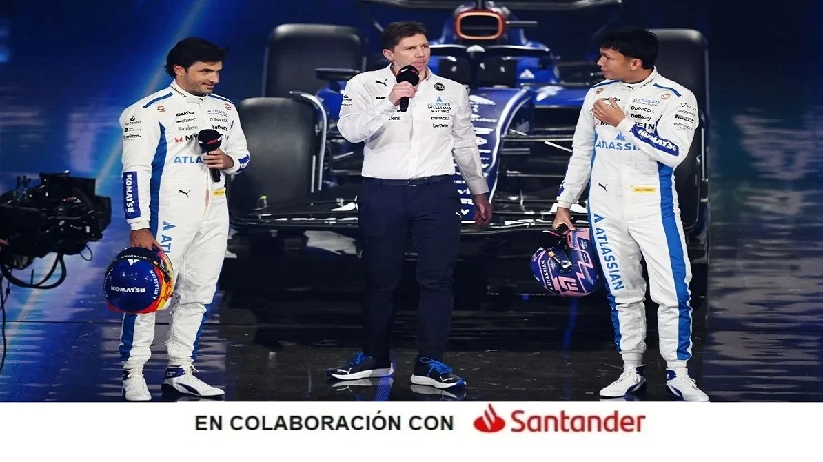 Banco Santander amplia su apuesta por la Fórmula 1 con el patrocinio de la nueva escudería de Carlos Sainz