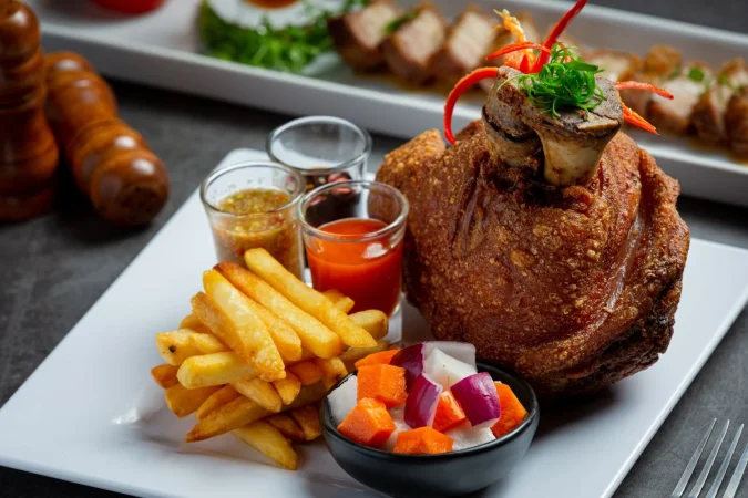 Ofrecer la carrillada en una exquisita salsa