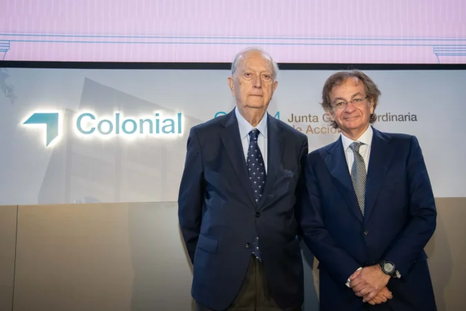 Inmobiliaria Colonial presidente juan jose bruguera y consejero delegado pere vinolas Merca2.es