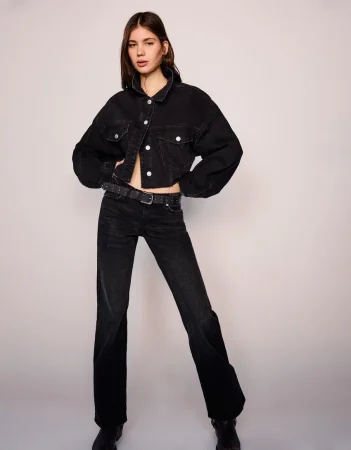 Jeans bootcut low waist