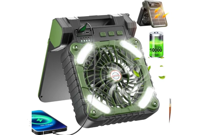 Amazon tiene el ventilador ideal para camping que será perfecto para las vacaciones 