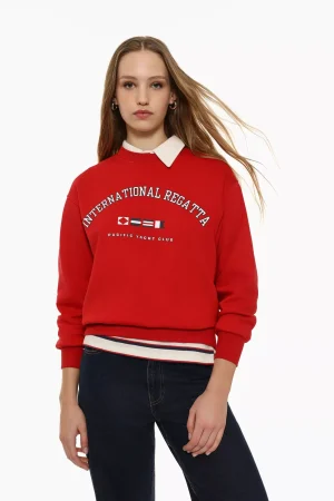 5 sudaderas de Lefties tan cómodas que no querrás quitártelas ni para ducharte 3 Merca2.es Sudadera estampada