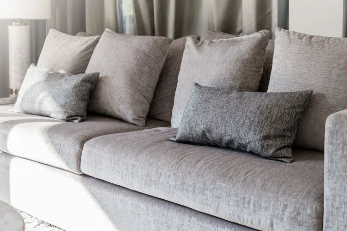 contemporary interior living room with part sofa Merca2.es