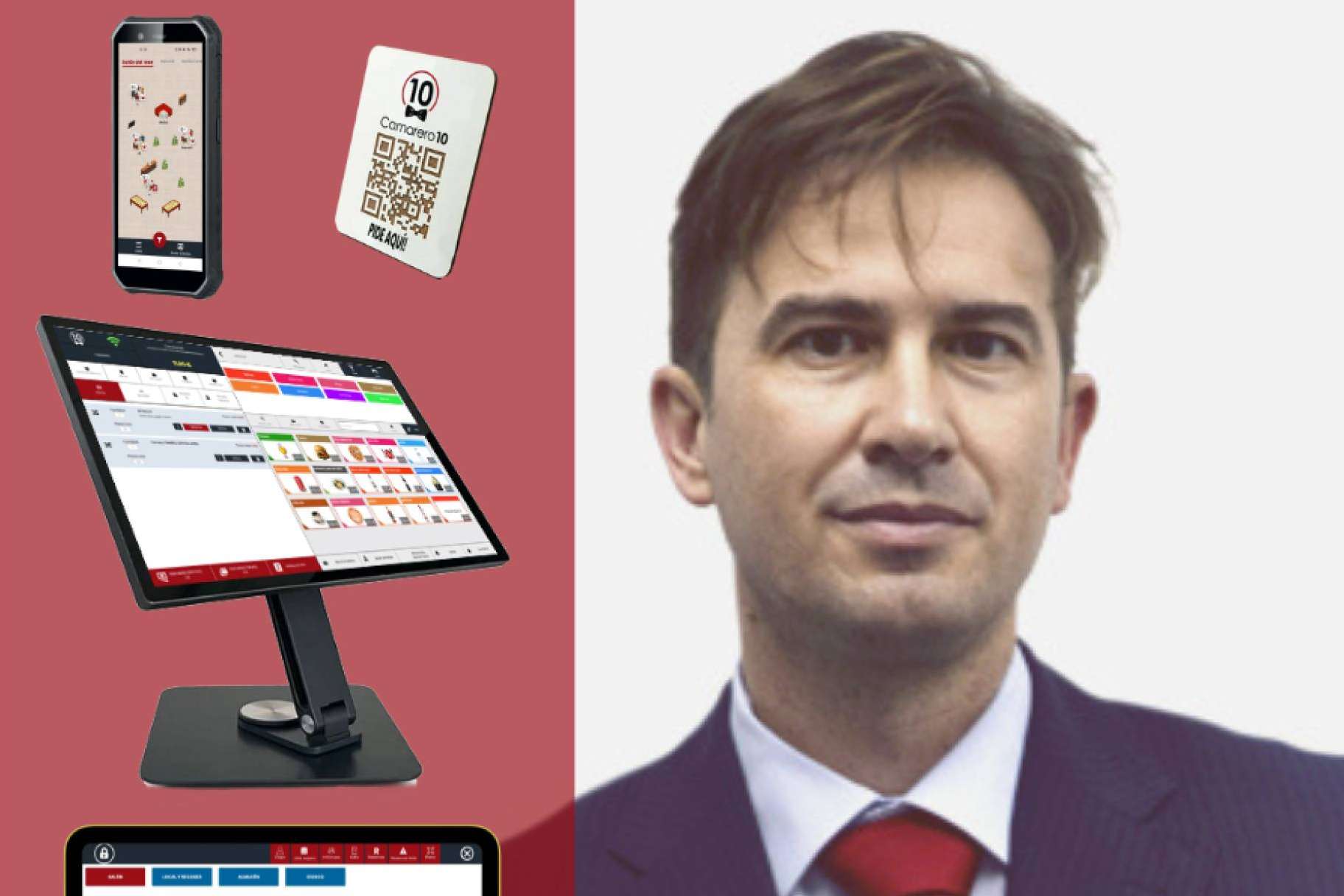 Ángel Goya, CEO de Camarero10, presenta la solución digital que optimiza la gestión integral de los restaurantes