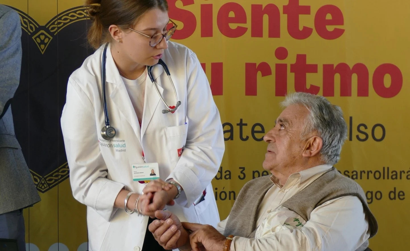 La campaña Siente tu ritmo, de la Sociedad Española de Cardiología, llega a Quirónsalud Madrid
