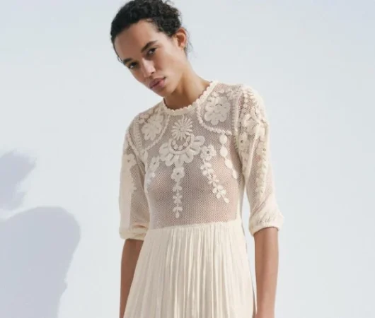 Con Zara y su colección vas a ser la invitada mejor vestida en esta temporada de BBC 7 Merca2.es 6. Collection Bordery ZW de bordado de 6.com - 60 € en Zara