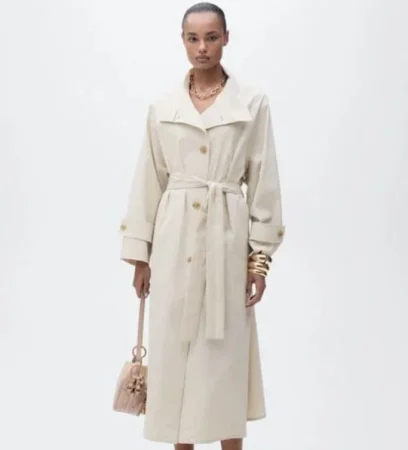Estas son todas las novedades de Mango para esta primavera 68 Merca2.es Chaqueta tipo trench de algodón de Mango (99.99 euros)