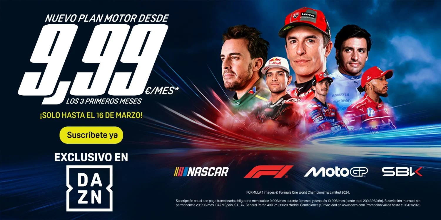 La Fórmula 1 y MotoGP son 100 euros más caras que hace 5 años