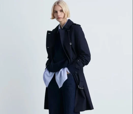 El auge de la gabardina de ante en el street style