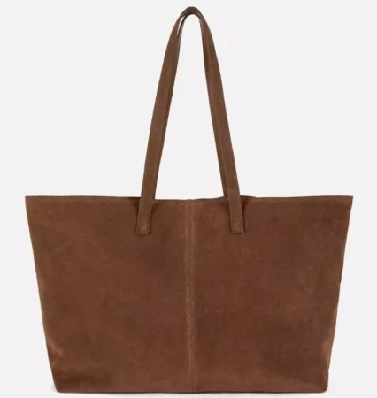 Alucina con estos bolsos de Primark que parecen de lujo y están tirados de precio 5 Merca2.es 2. Bolso Shopper extragrande de ante - 34 €