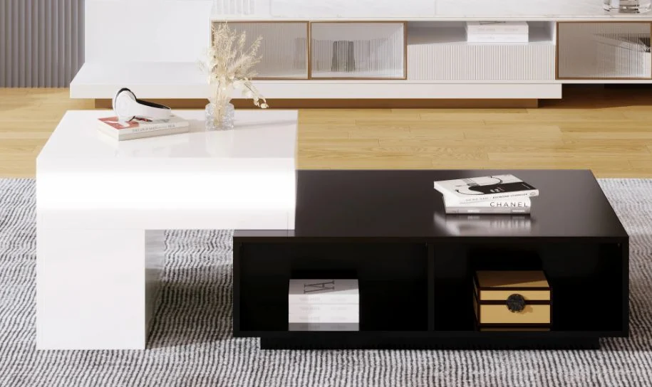 Leroy Merlin rebaja considerablemente esta mesa de centro con un diseño único 