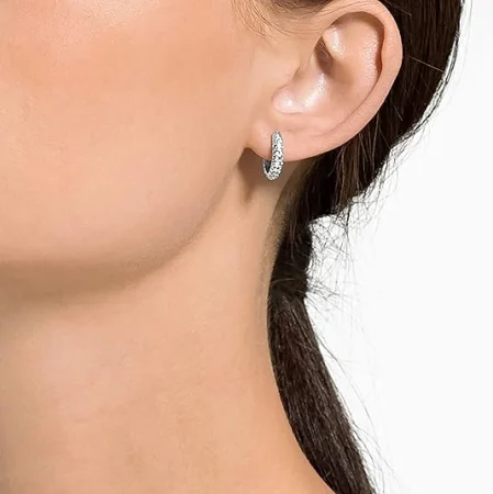 Swarovski Matrix Ring pendientes: un toque sutil de brillo