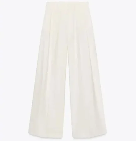 Zara se adelanta a la primavera con estos pantalones de vestir y lucir con zapatillas 3 Merca2.es 1 Pantalones de doble pliegue